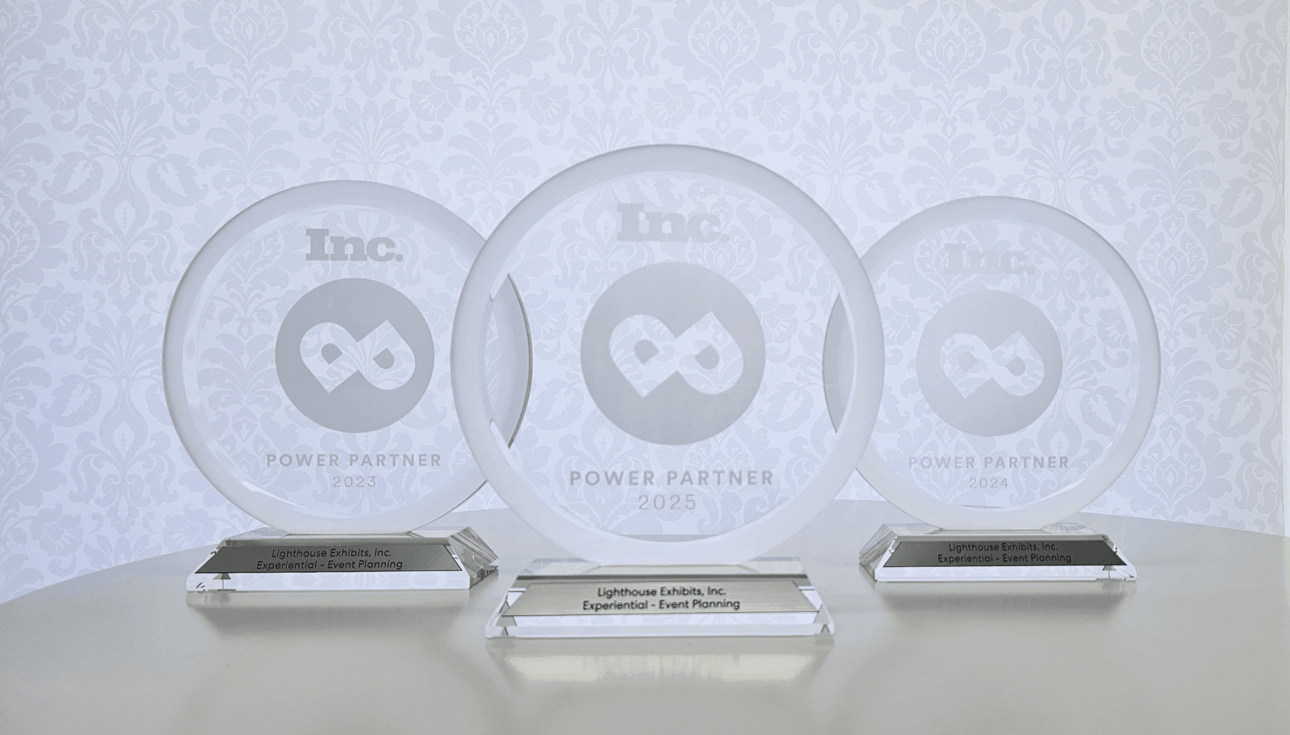 Lighthouse Exhibits Named 2025 Power Partner By Inc. Magazine