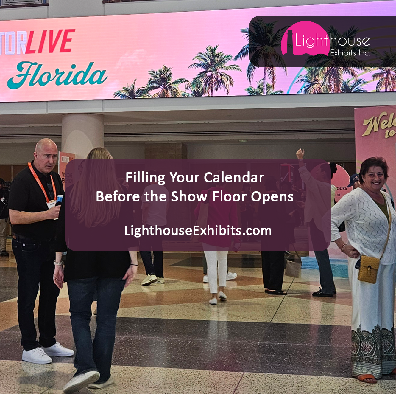 Filling Your Calendar Before the Show Floor Opens
